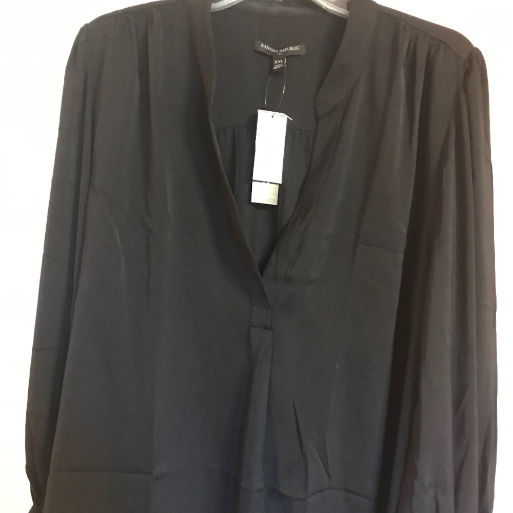 Banana Republic- Black blouse